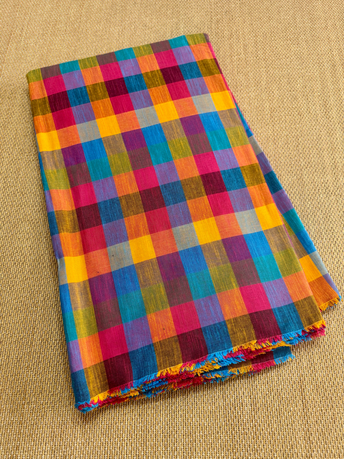 Madras Checks Pure Cotton fabrics