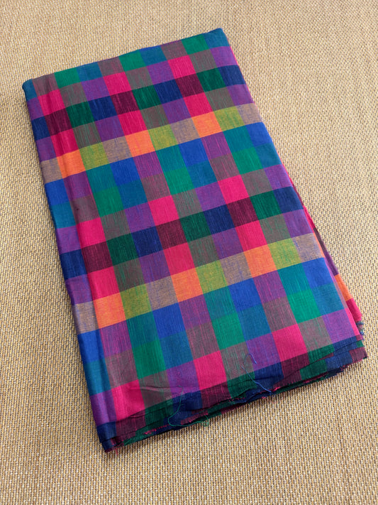 Madras Checks Pure Cotton fabrics