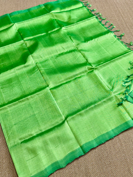 Pure Handloom Mangalagiri Pattu by cotton saree
