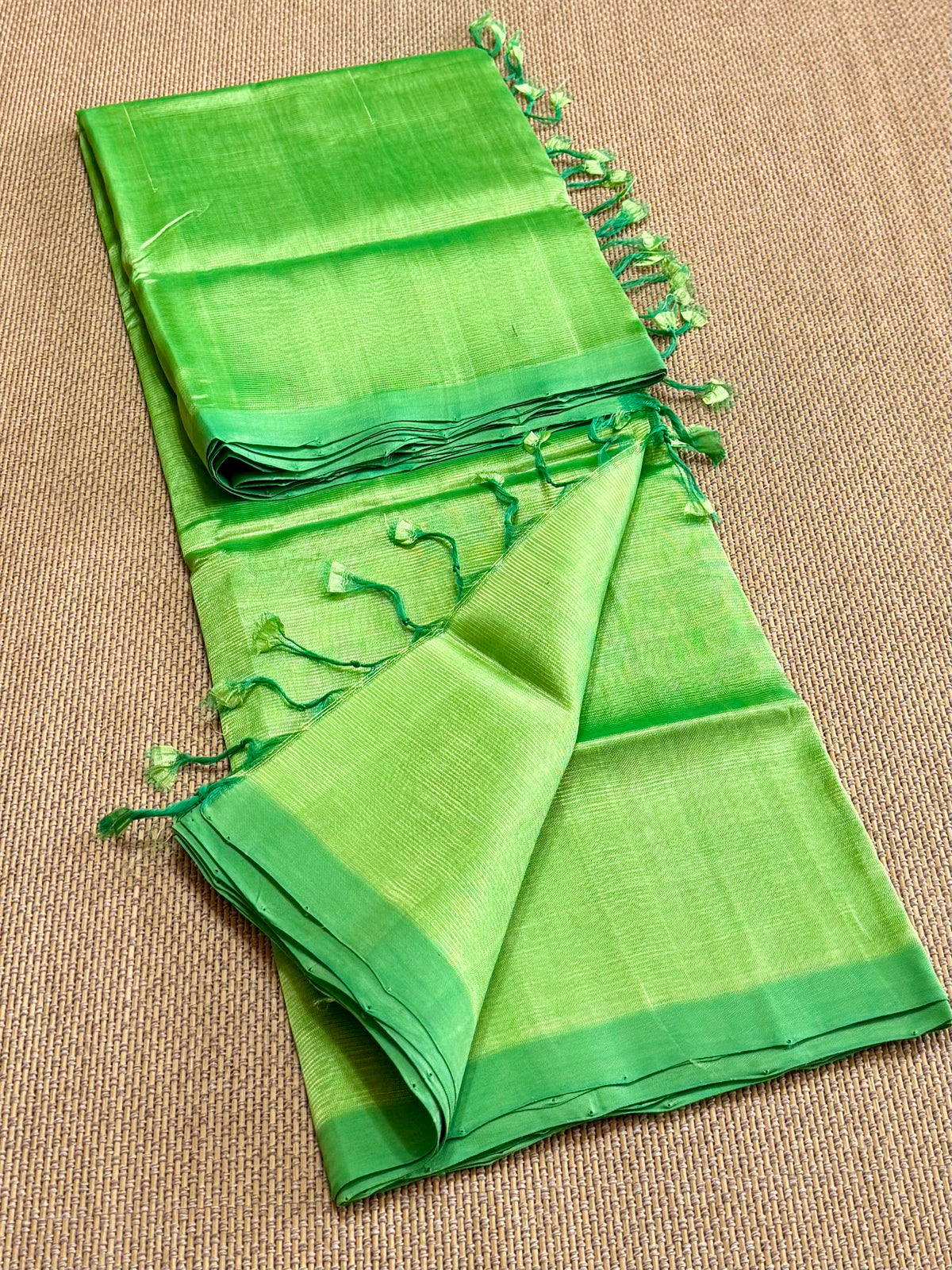 Pure Handloom Mangalagiri Pattu by cotton saree