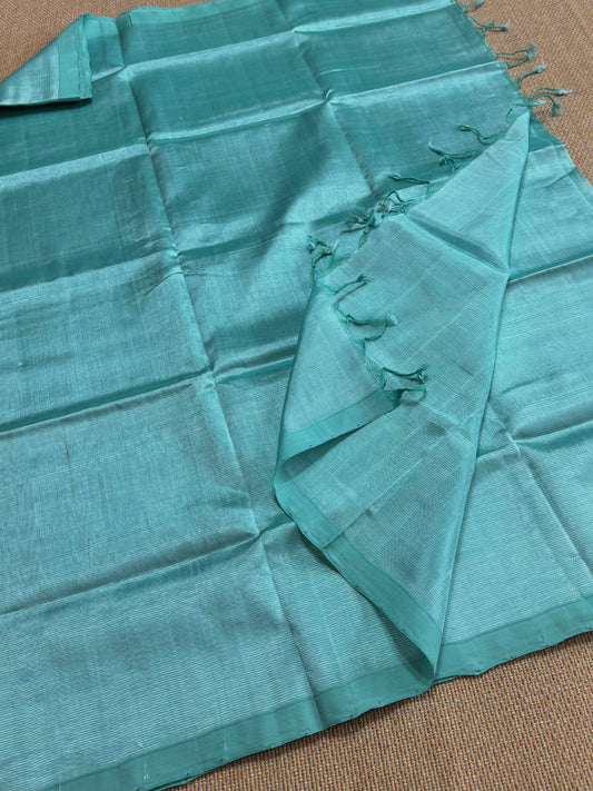 Pure Handloom Mangalagiri Pattu by cotton saree