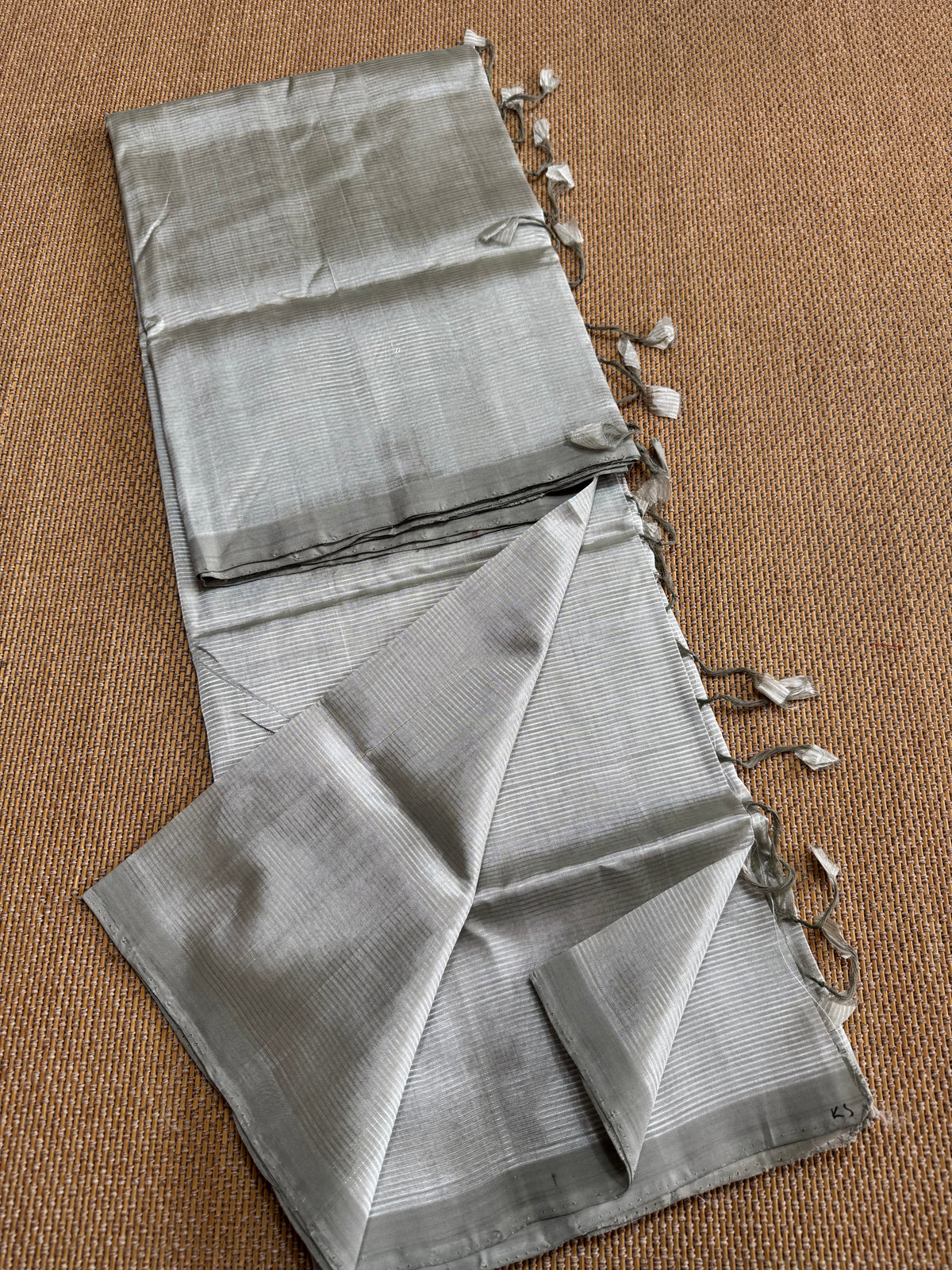 Pure Handloom Mangalagiri Pattu by cotton saree