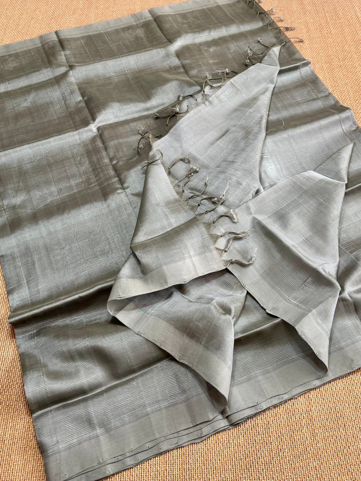 Pure Handloom Mangalagiri Pattu by cotton saree