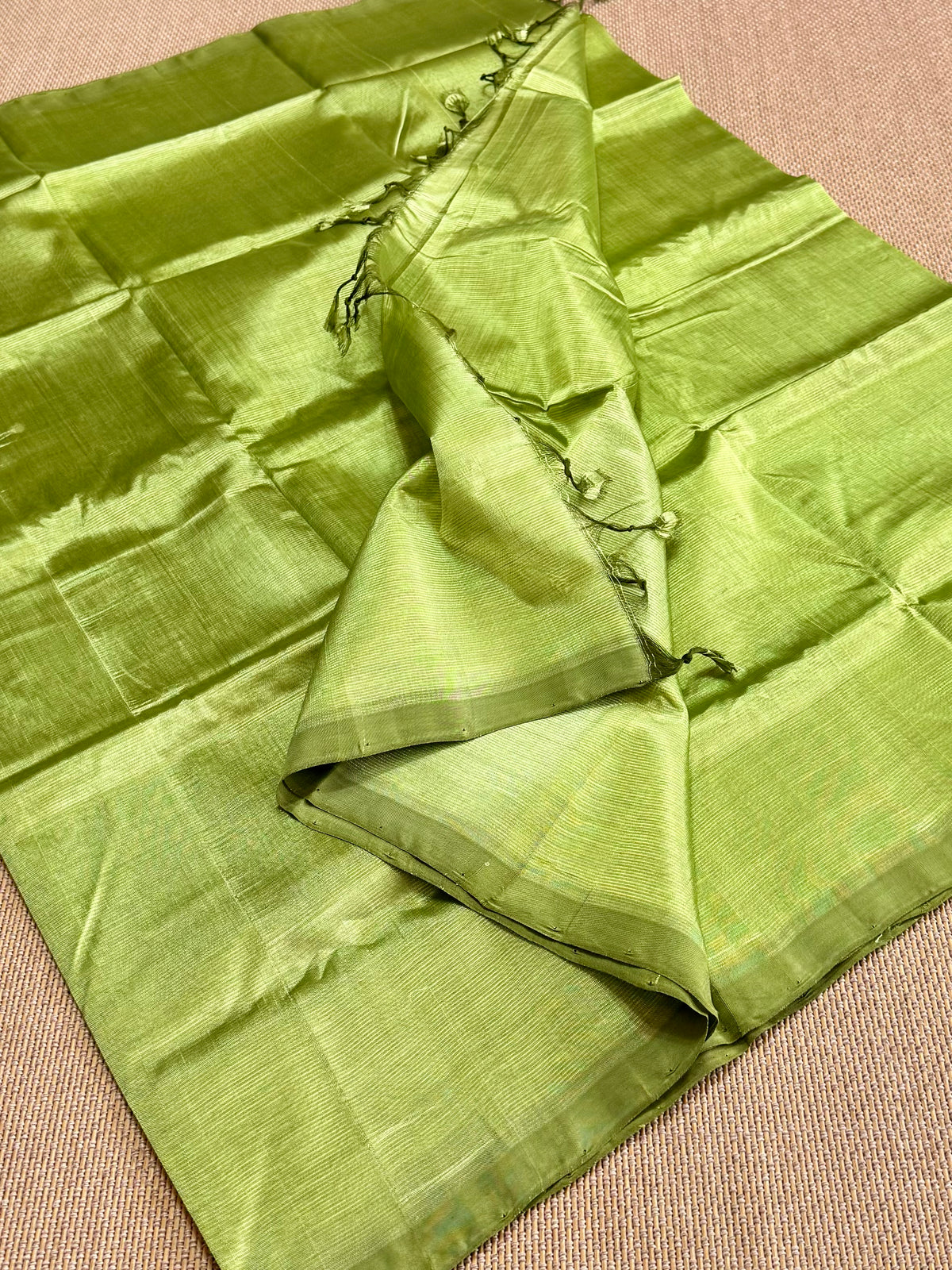 Pure Handloom Mangalagiri Pattu by cotton saree