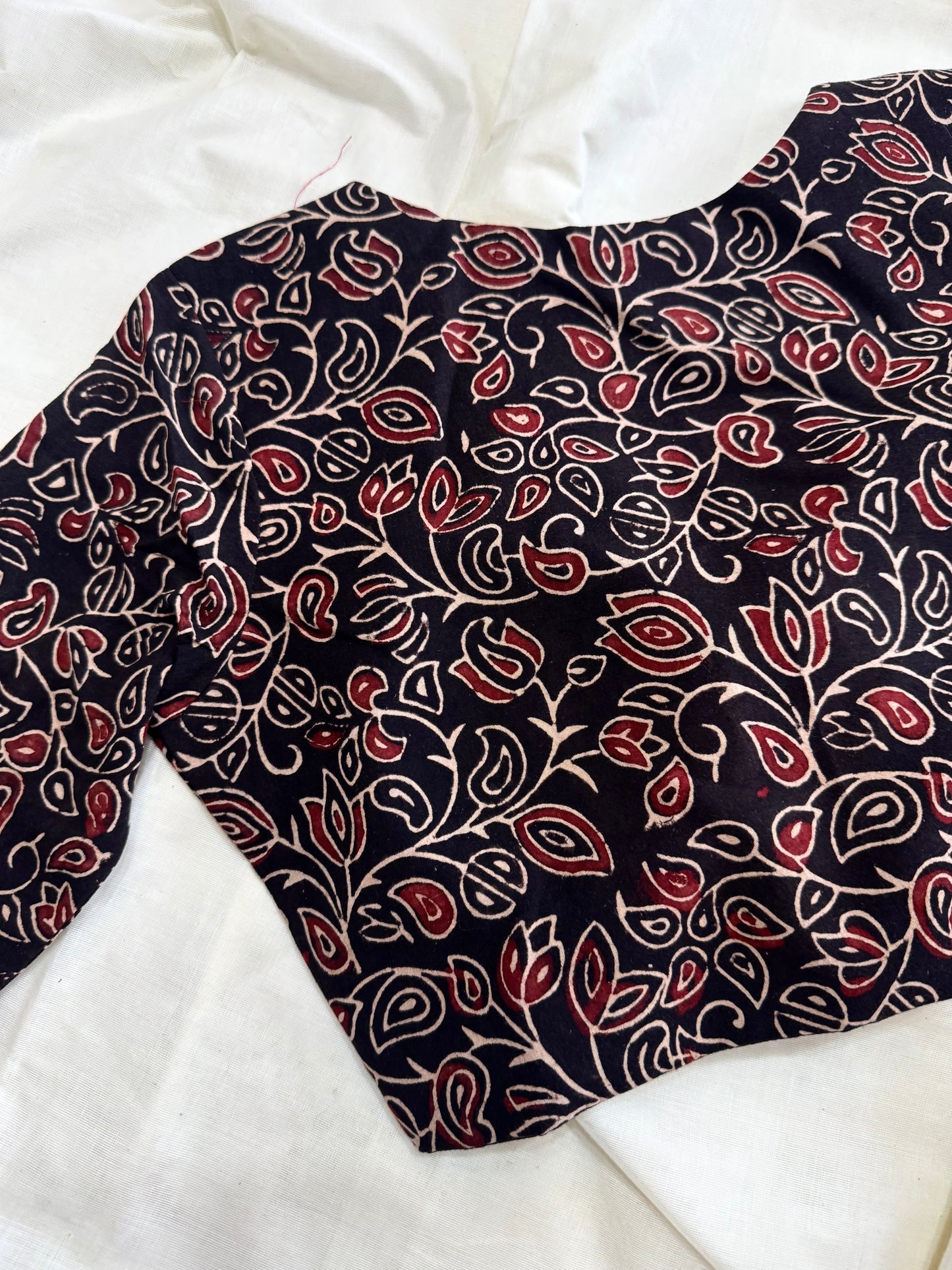 Kalamkari saree blouse