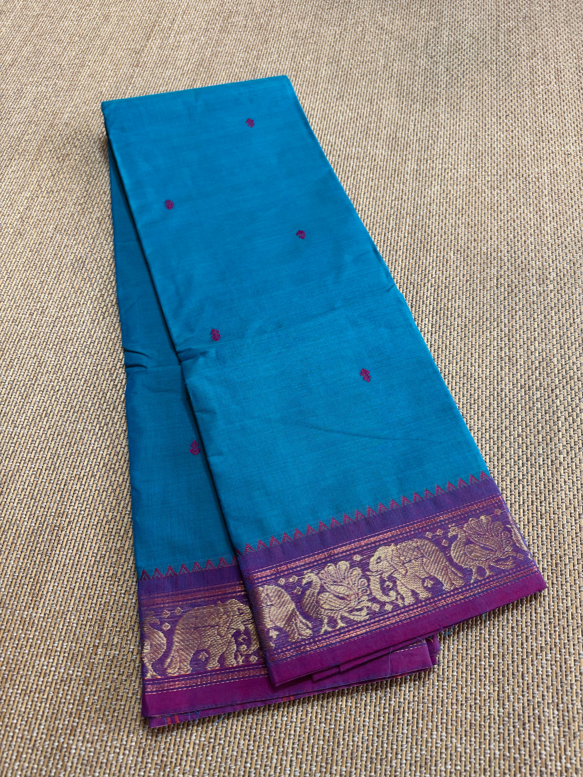 100 Counts Chettinadu Cotton Saree