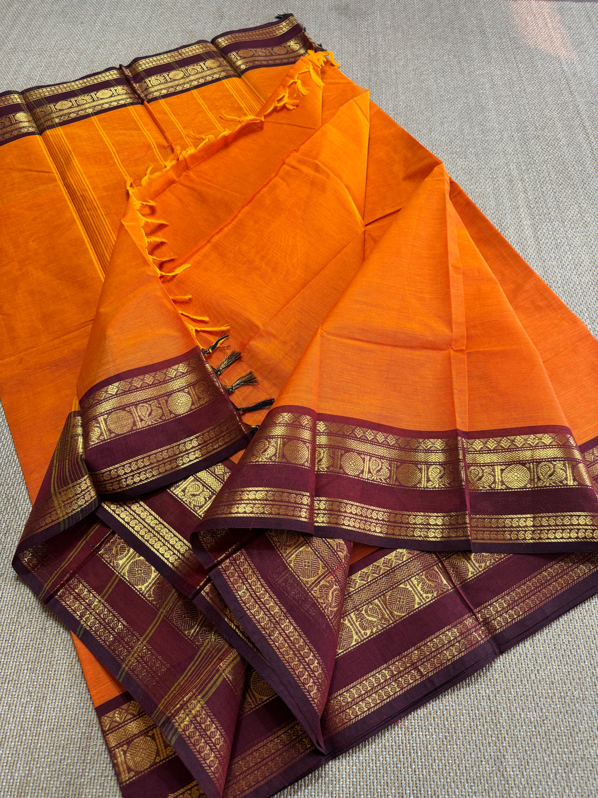100 Counts Chettinadu Cotton Saree