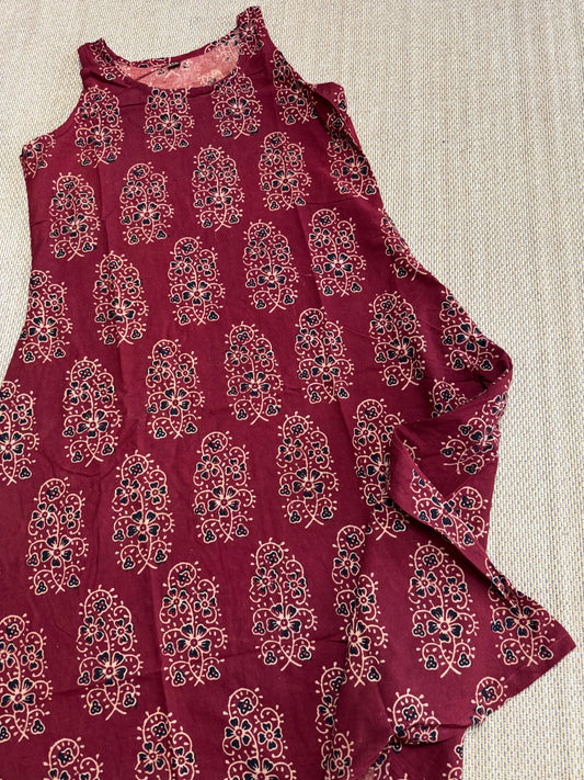 Ajrakh short dress
