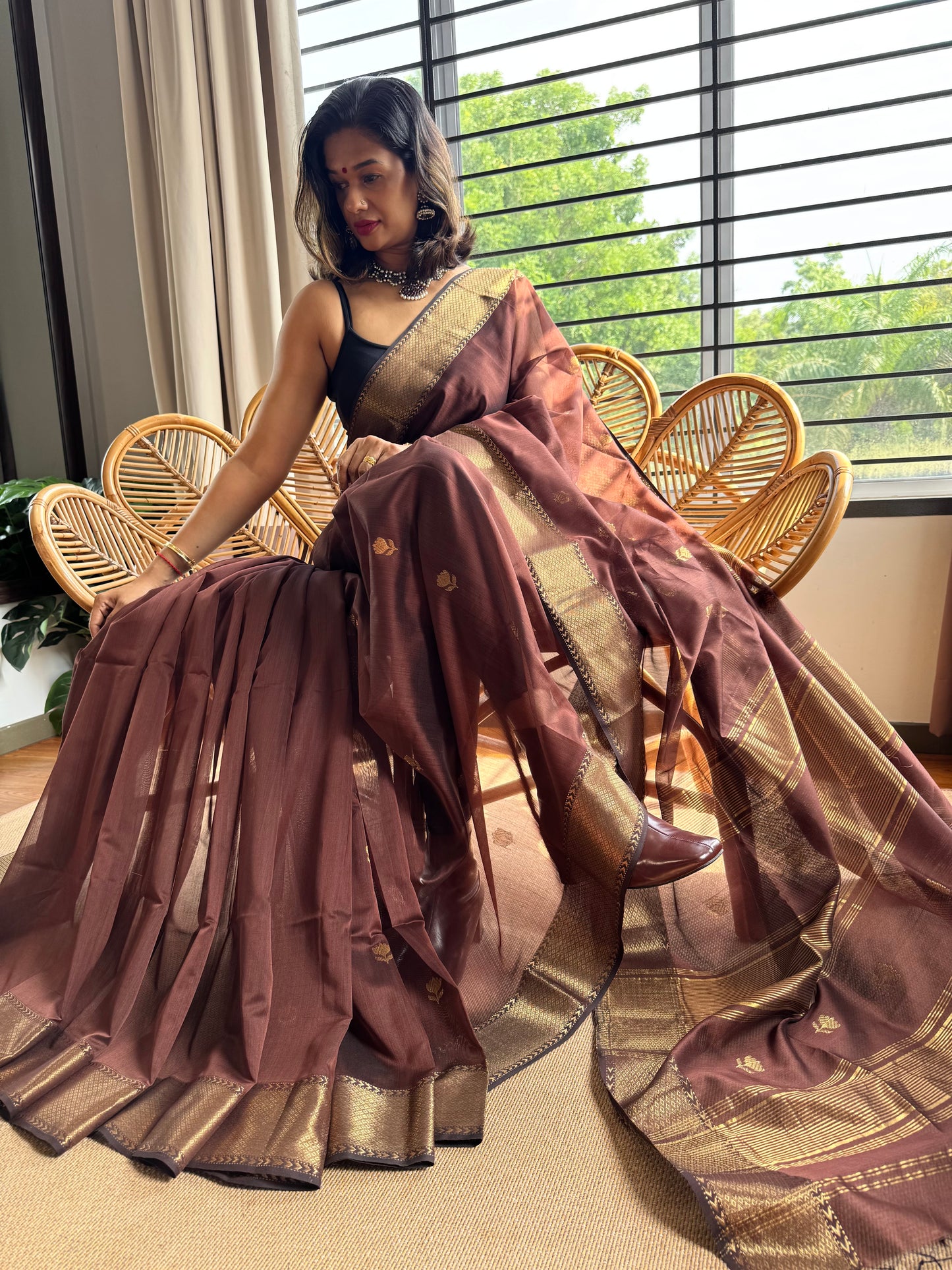 Classic Maheswar silk cotton saree