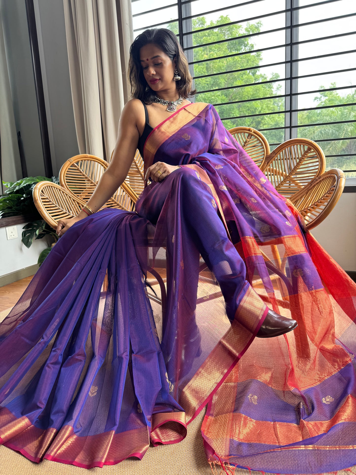 Classic Maheswar silk cotton saree