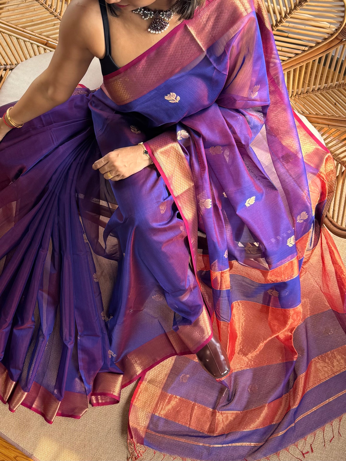 Classic Maheswar silk cotton saree