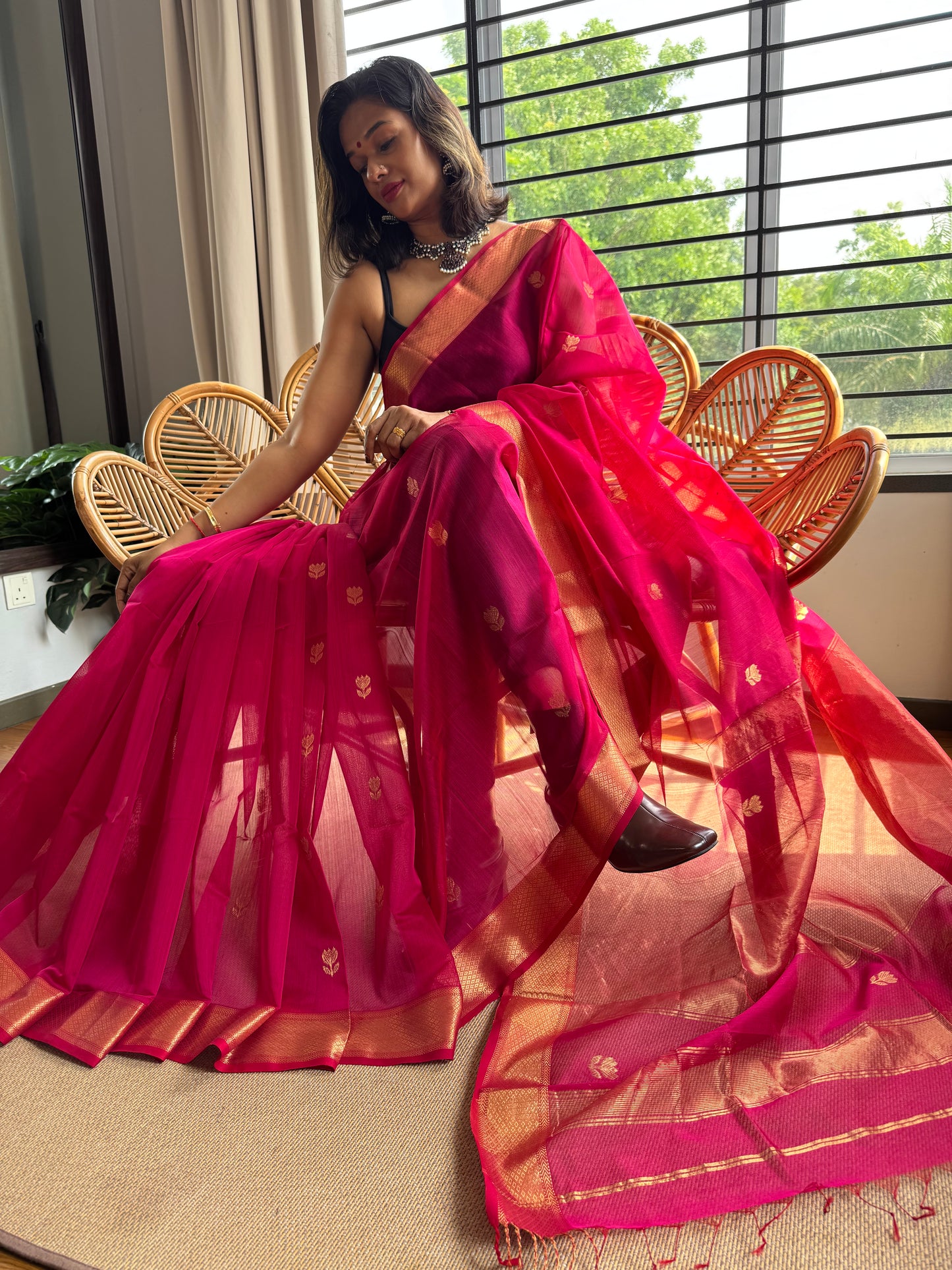 Classic Maheswar silk cotton saree