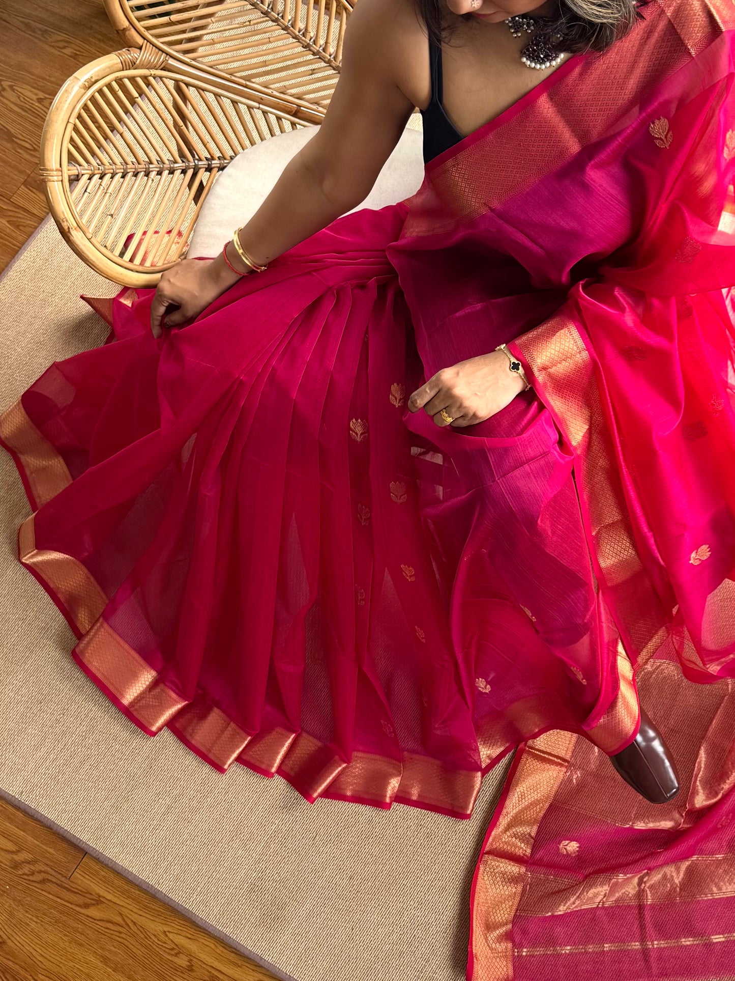 Classic Maheswar silk cotton saree