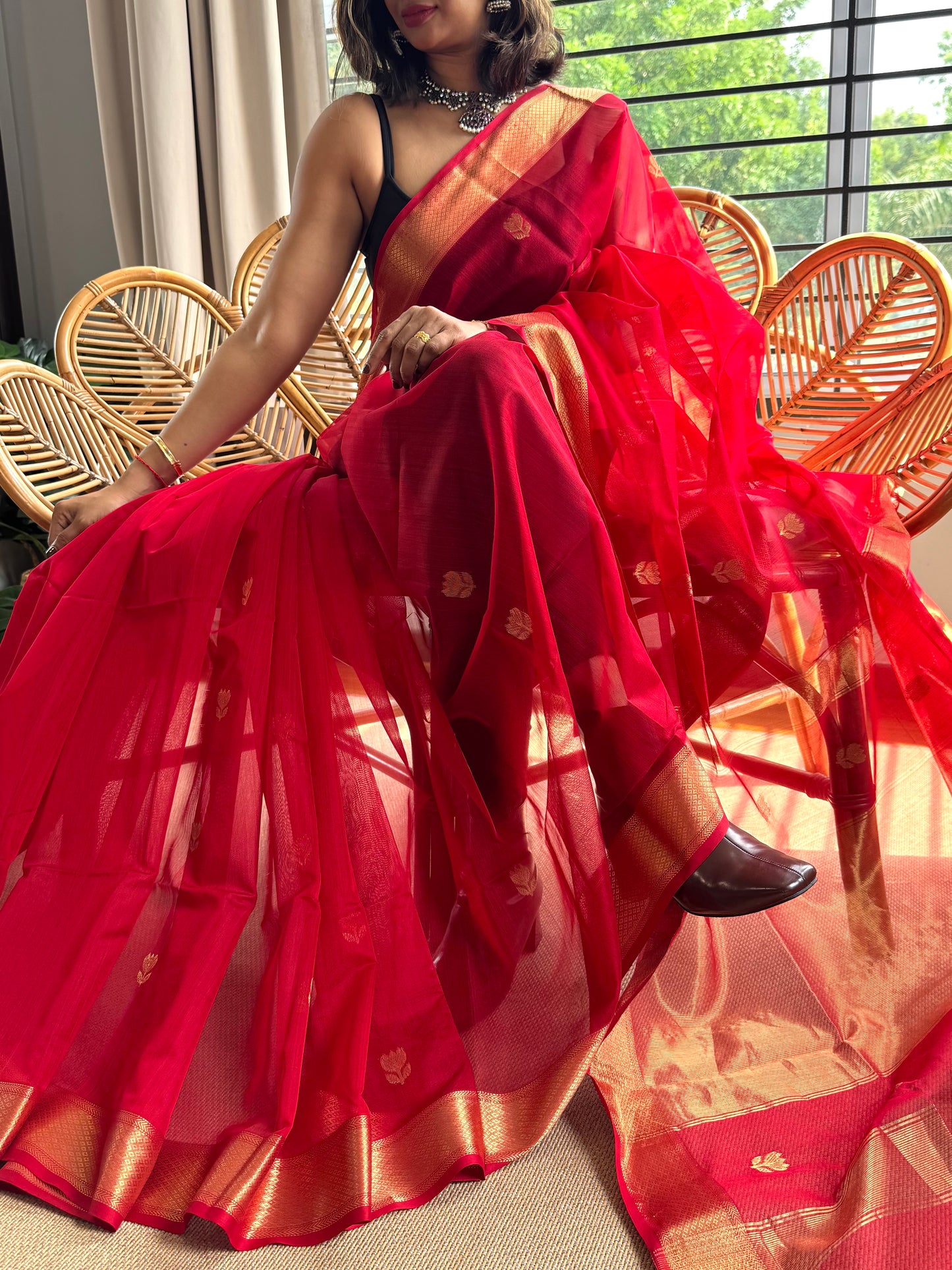 Classic Maheswar silk cotton saree