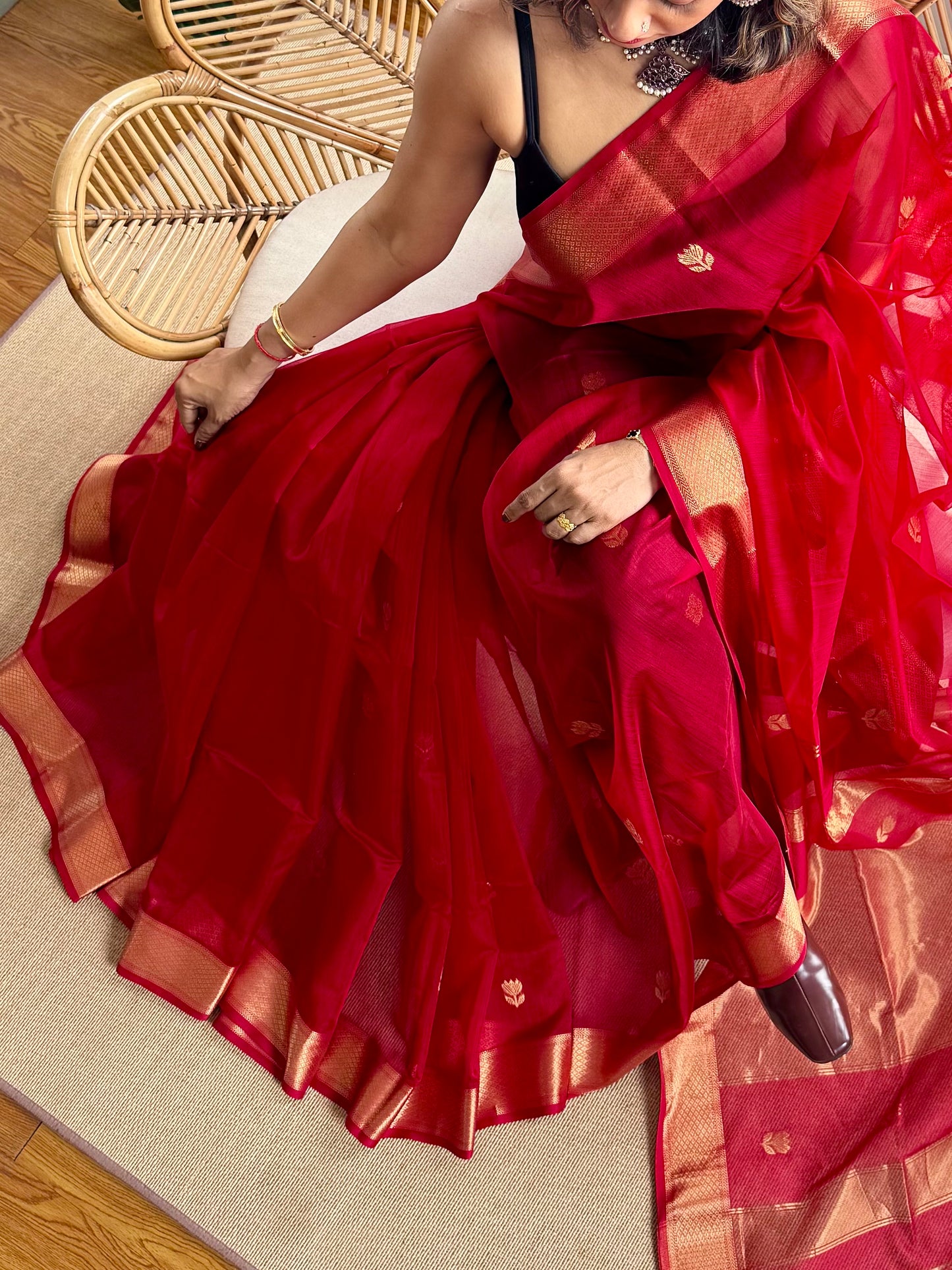 Classic Maheswar silk cotton saree