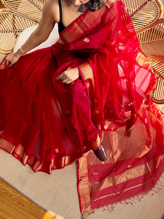 Classic Maheswar silk cotton saree
