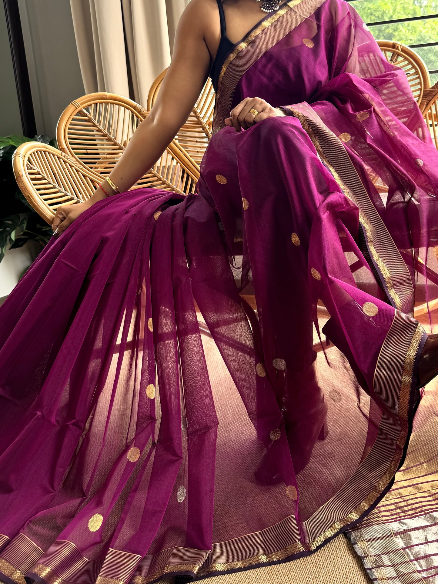 Classic Maheswar silk cotton saree