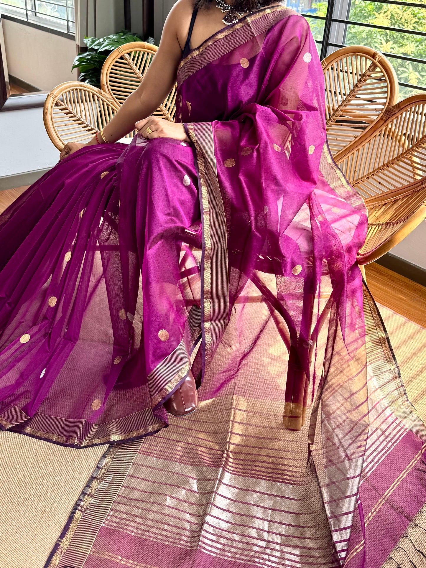 Classic Maheswar silk cotton saree