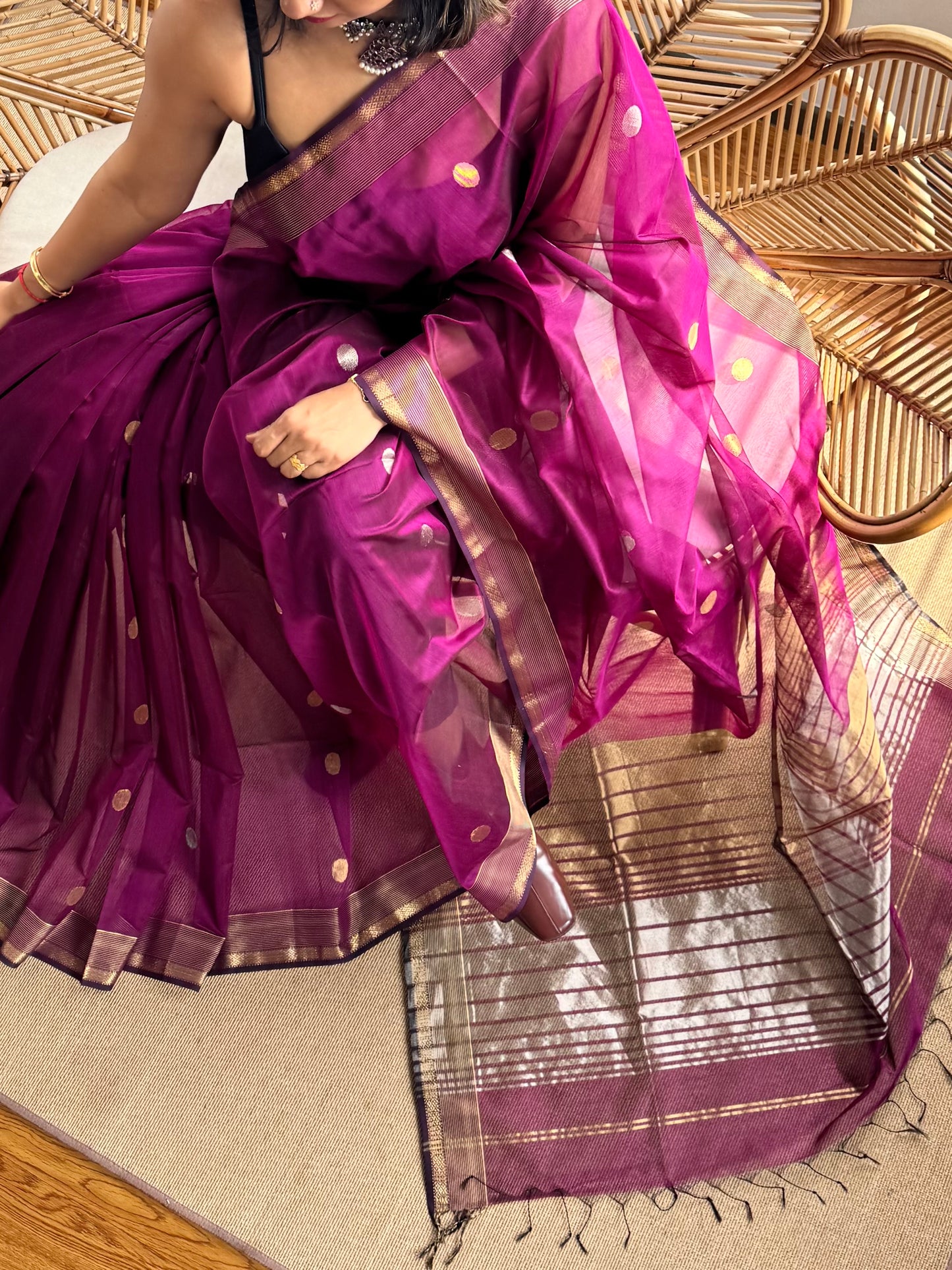 Classic Maheswar silk cotton saree