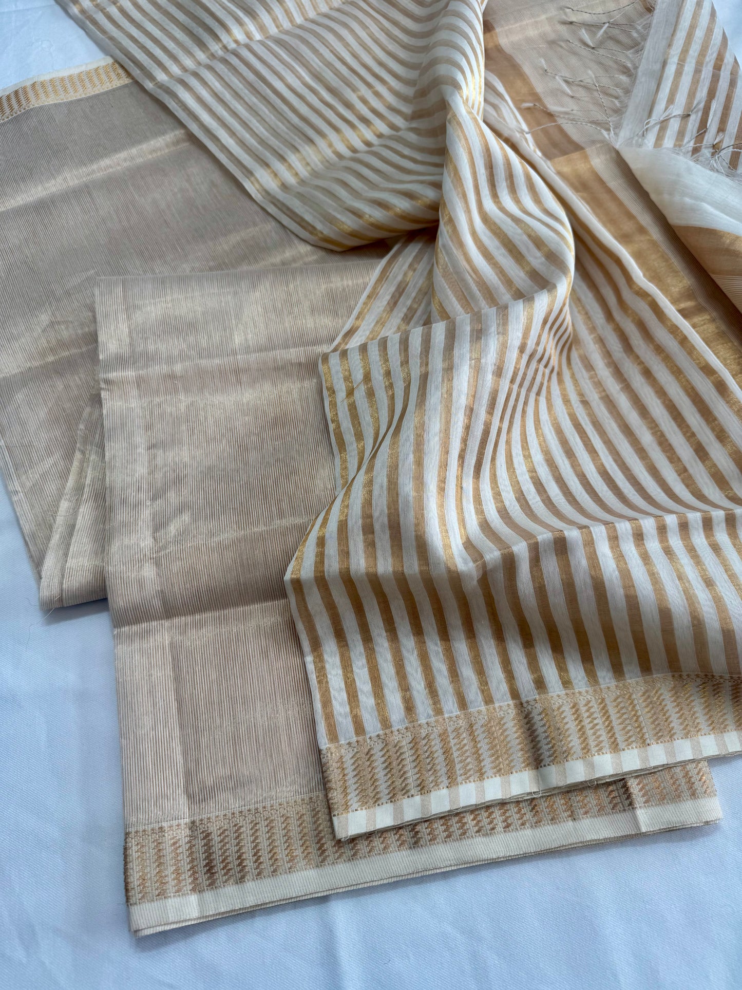Pure Handloom Maheswari Silk Cotton Salwar Suit