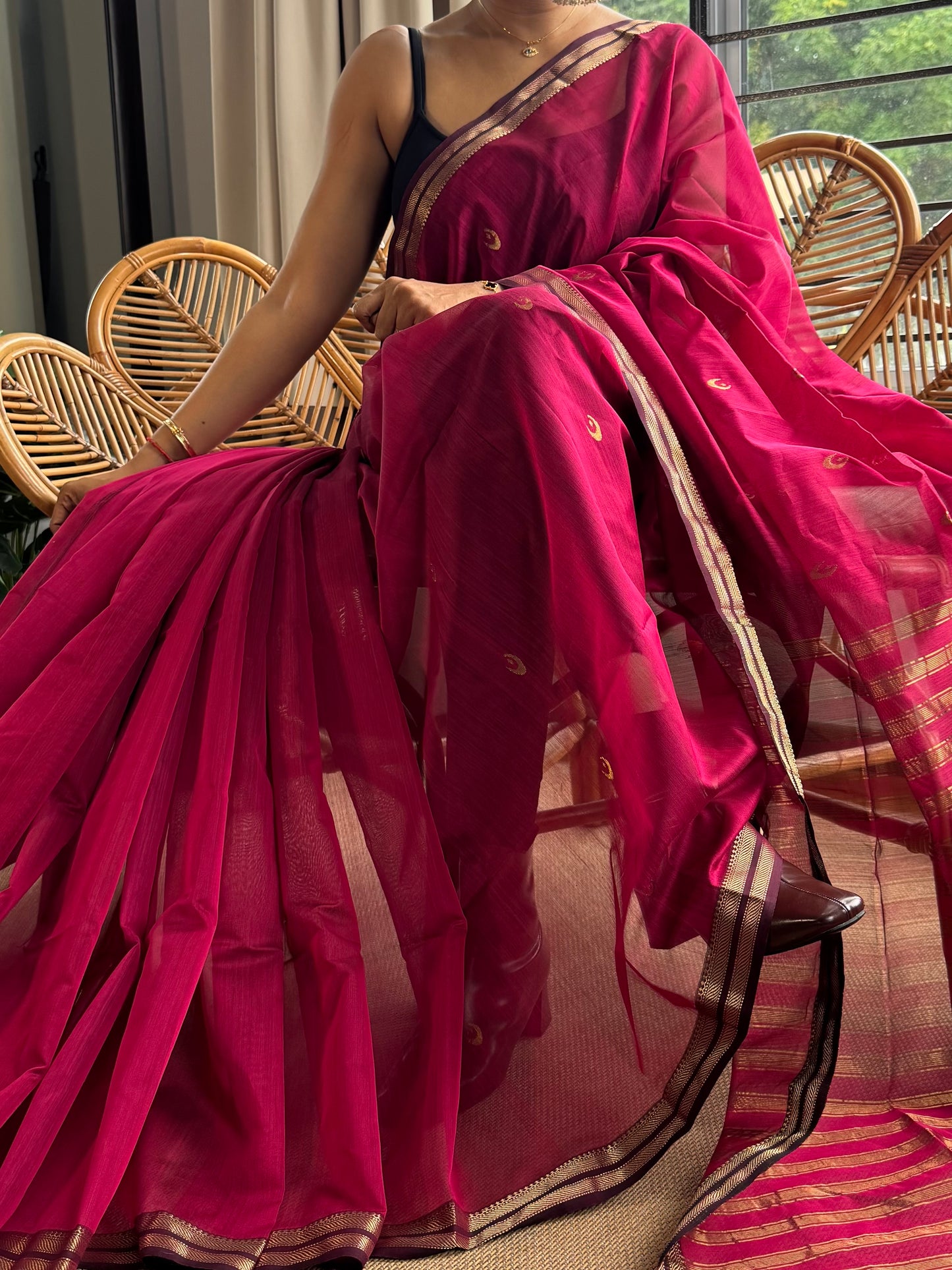 Classic Maheswar silk cotton saree