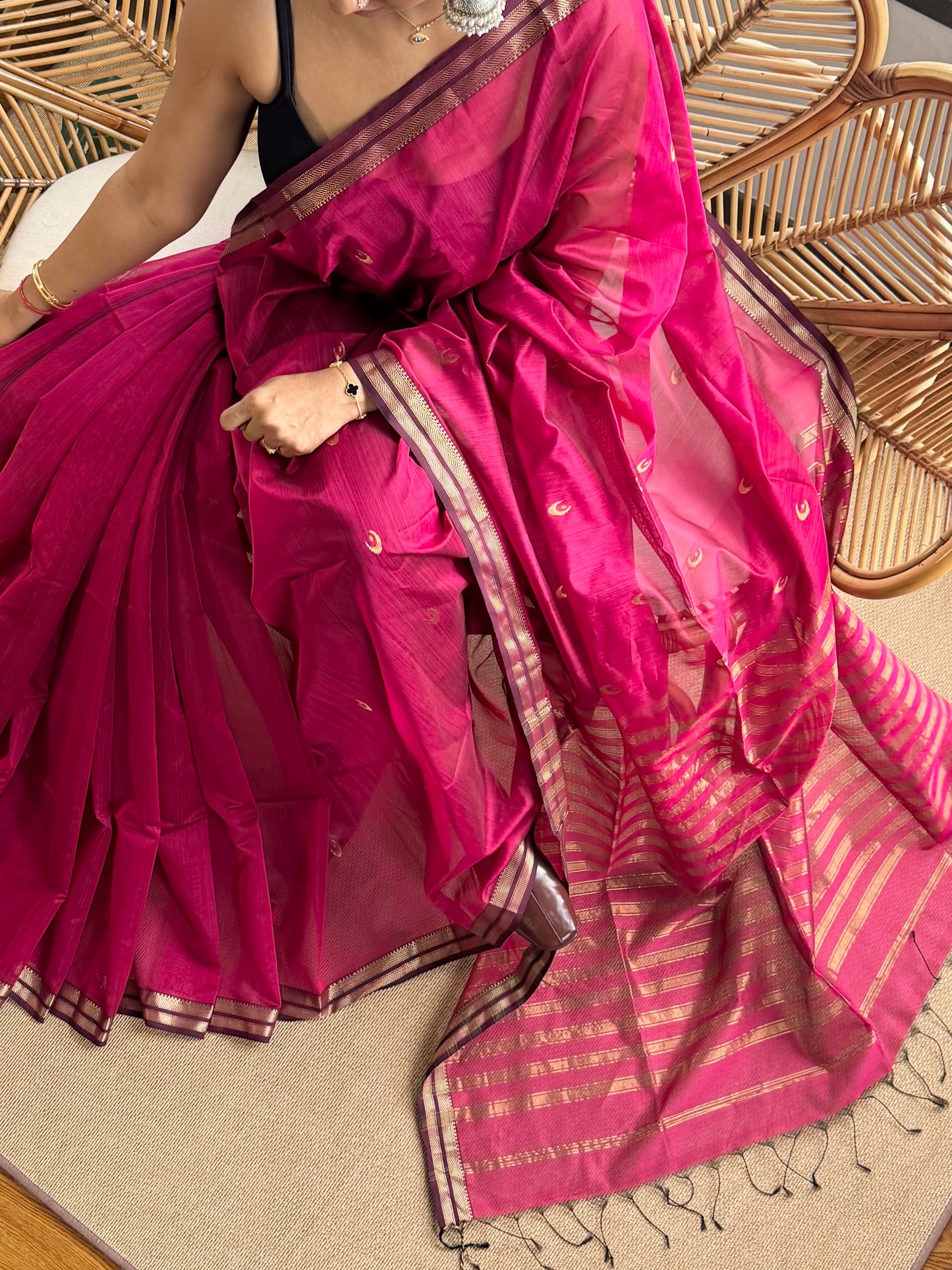 Classic Maheswar silk cotton saree