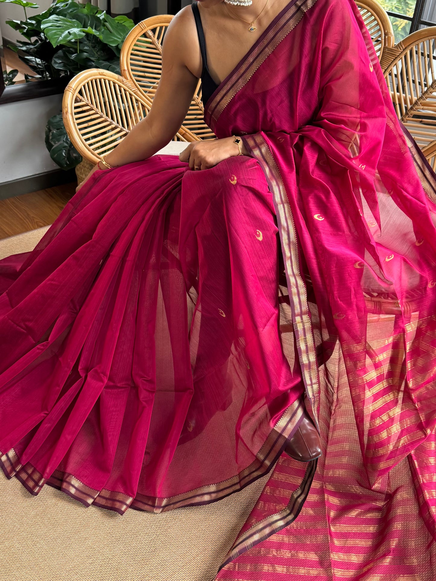 Classic Maheswar silk cotton saree