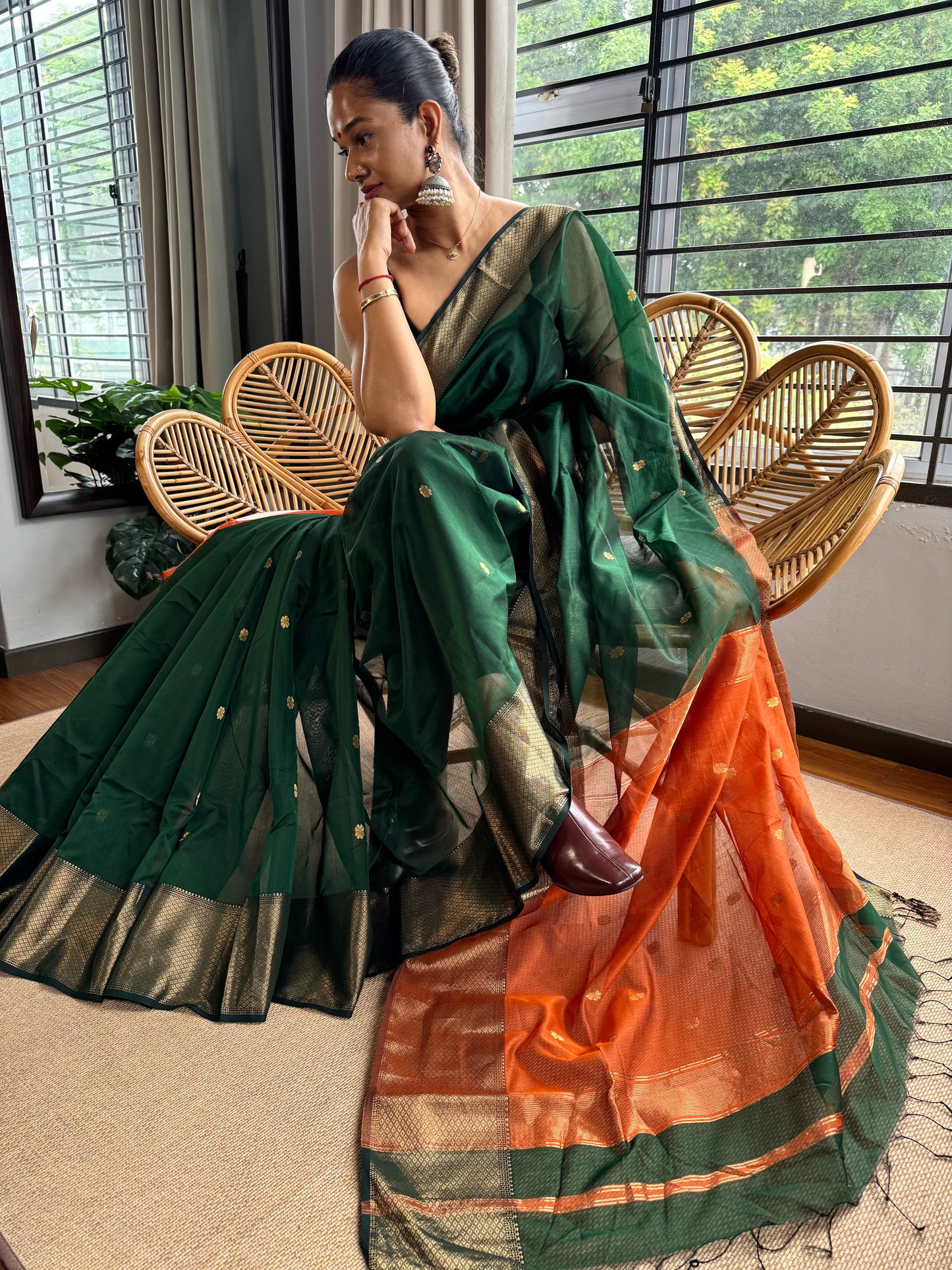 Classic Maheswar silk cotton saree