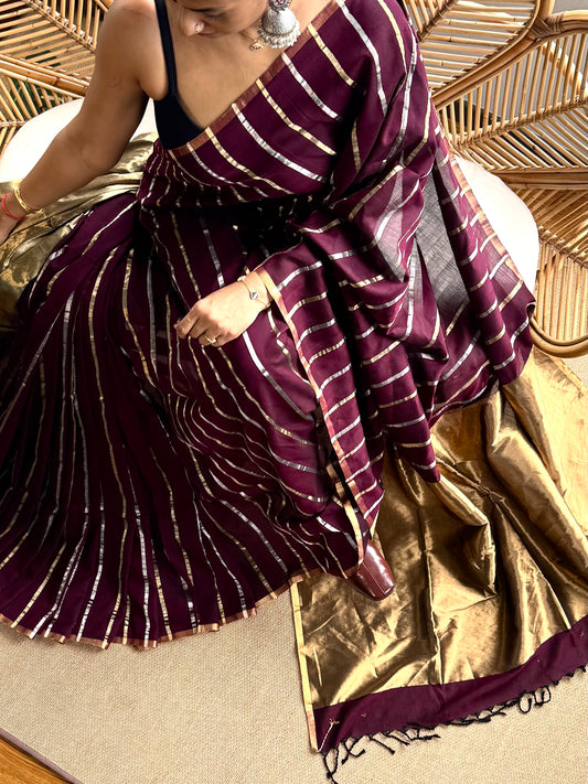 4 pedal loom Maheswar saree
