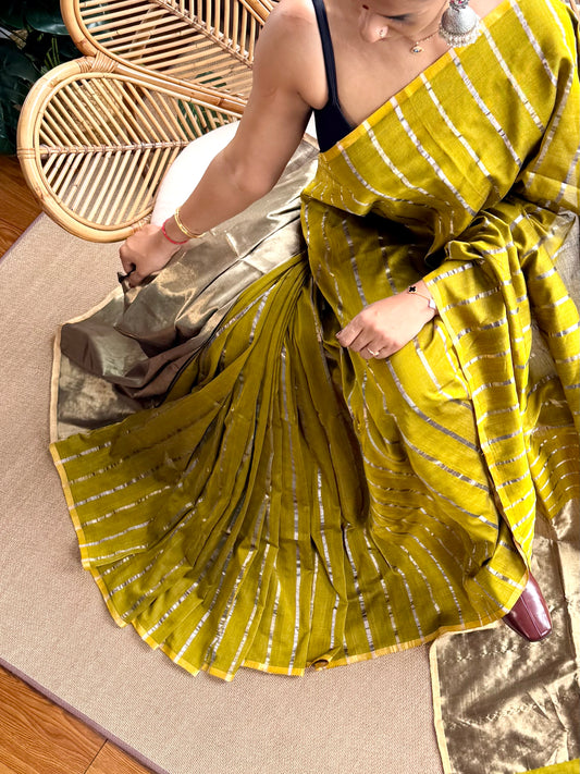 4 pedal loom Maheswar saree