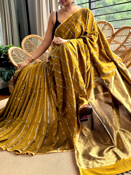 4 pedal loom Maheswar saree
