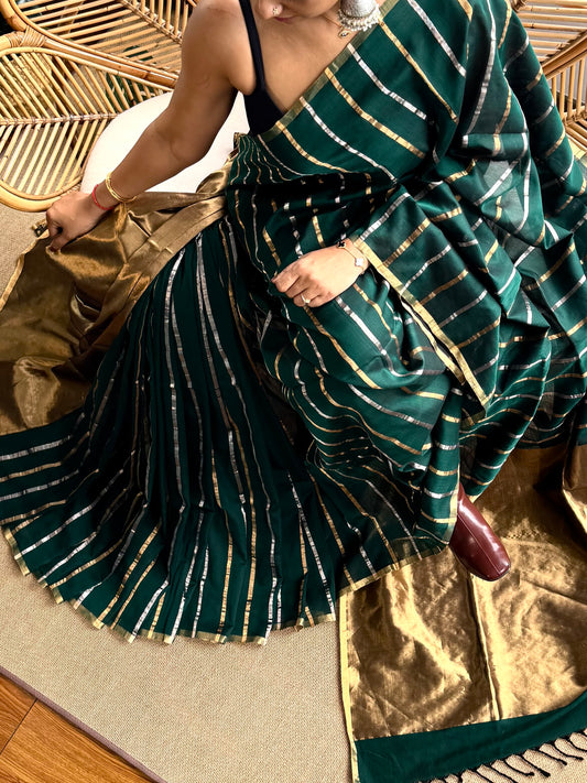 4 pedal loom Maheswar saree