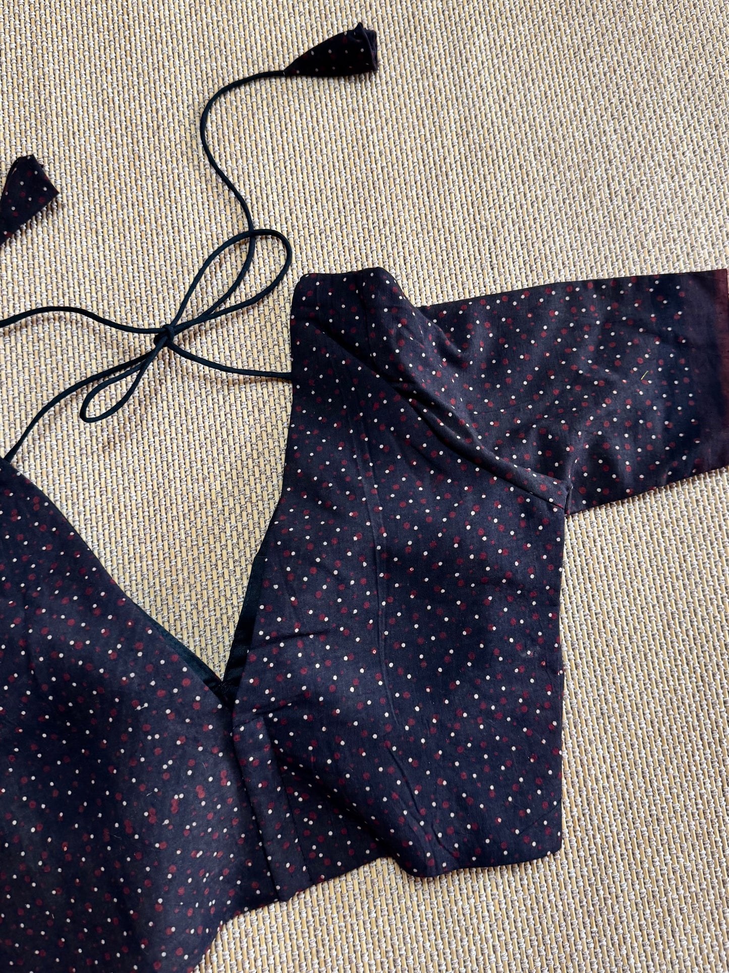 Ajrakh  -  ready made blouse