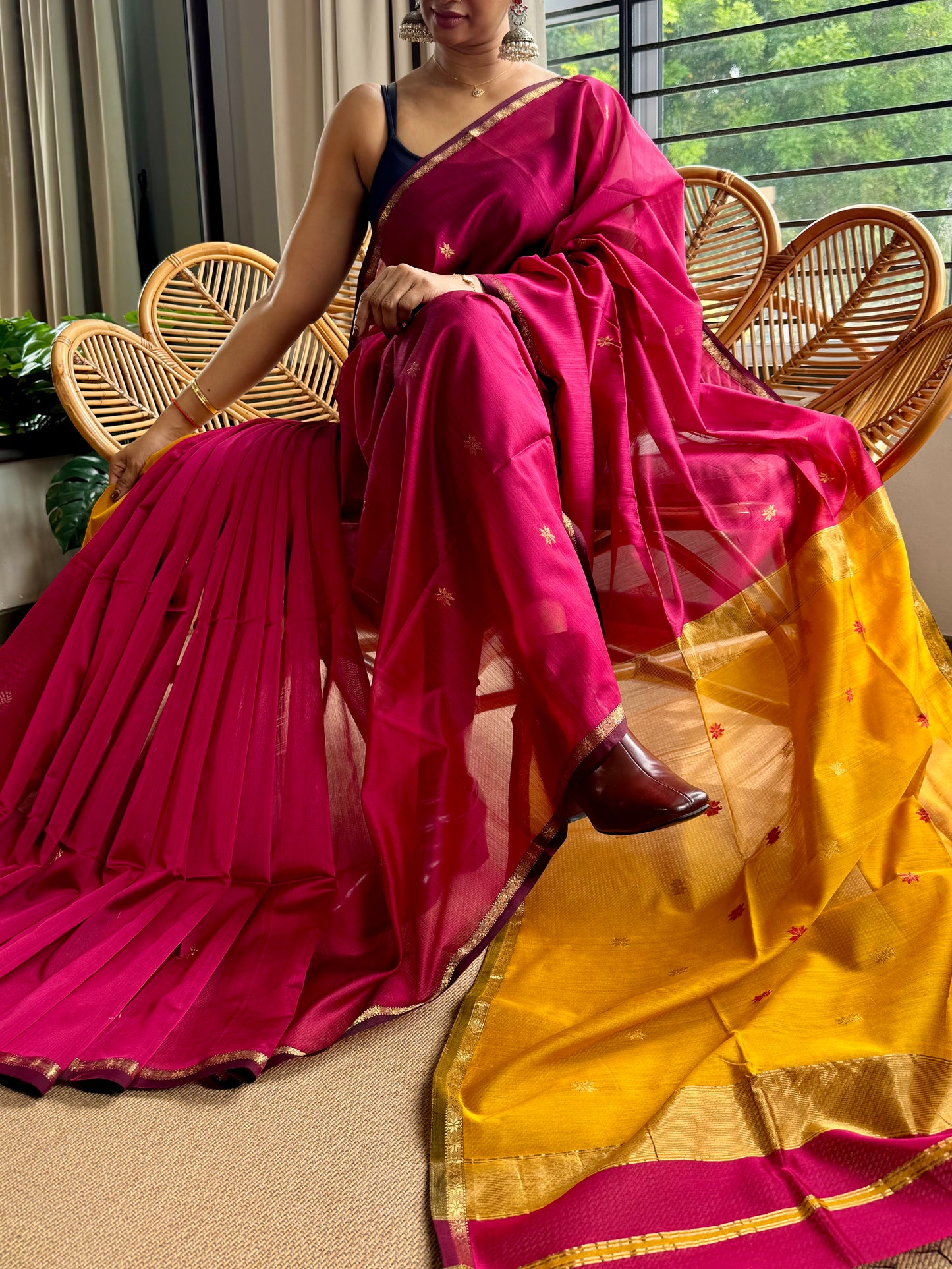 Classic Maheswar silk cotton saree