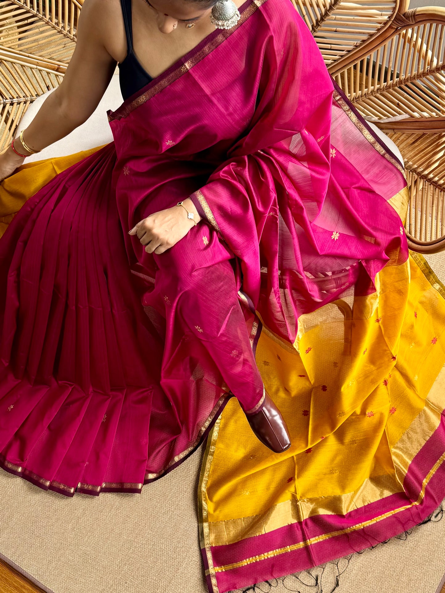 Classic Maheswar silk cotton saree