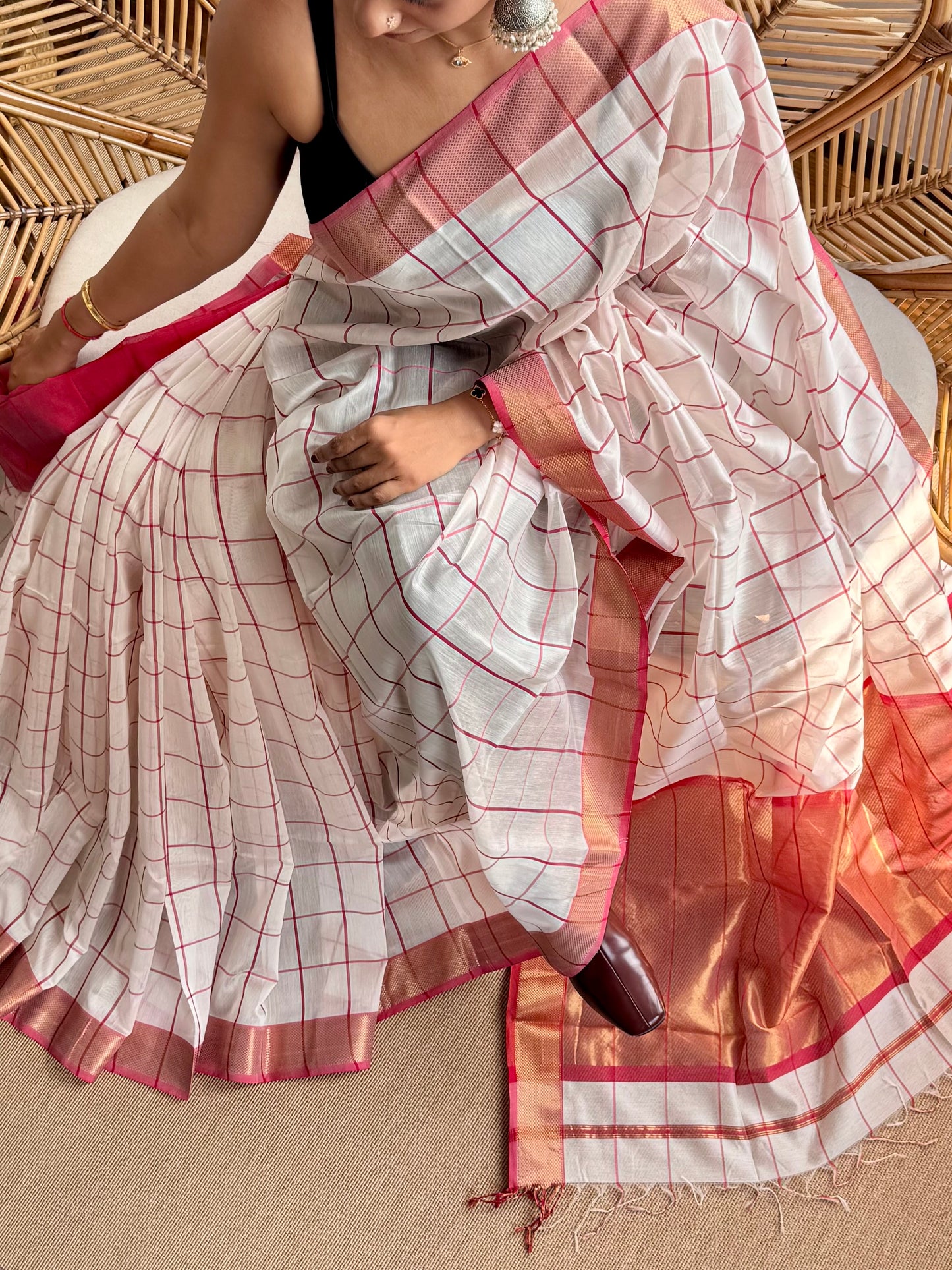 Classic Maheswar silk cotton saree