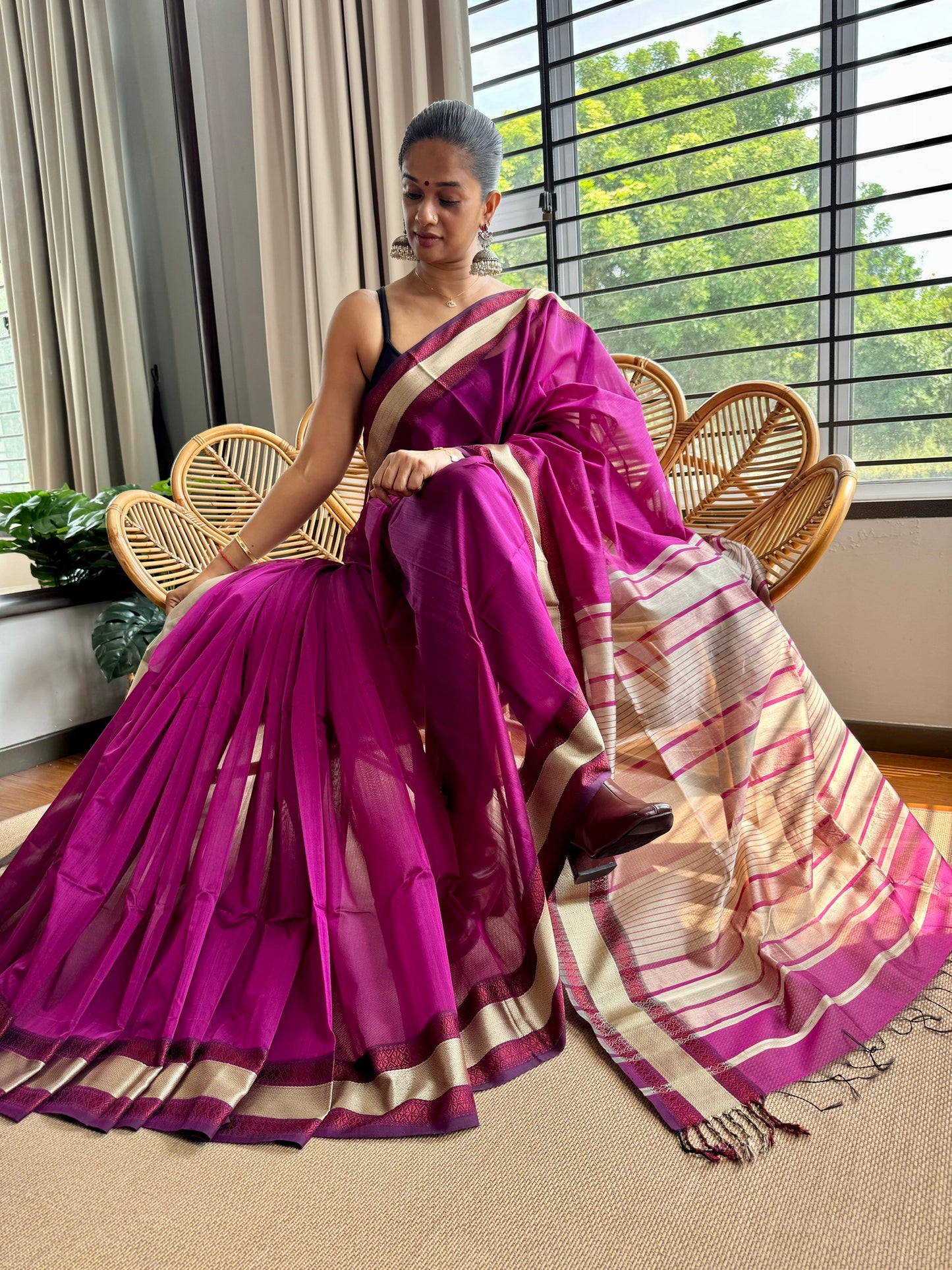 Classic Maheswar silk cotton saree