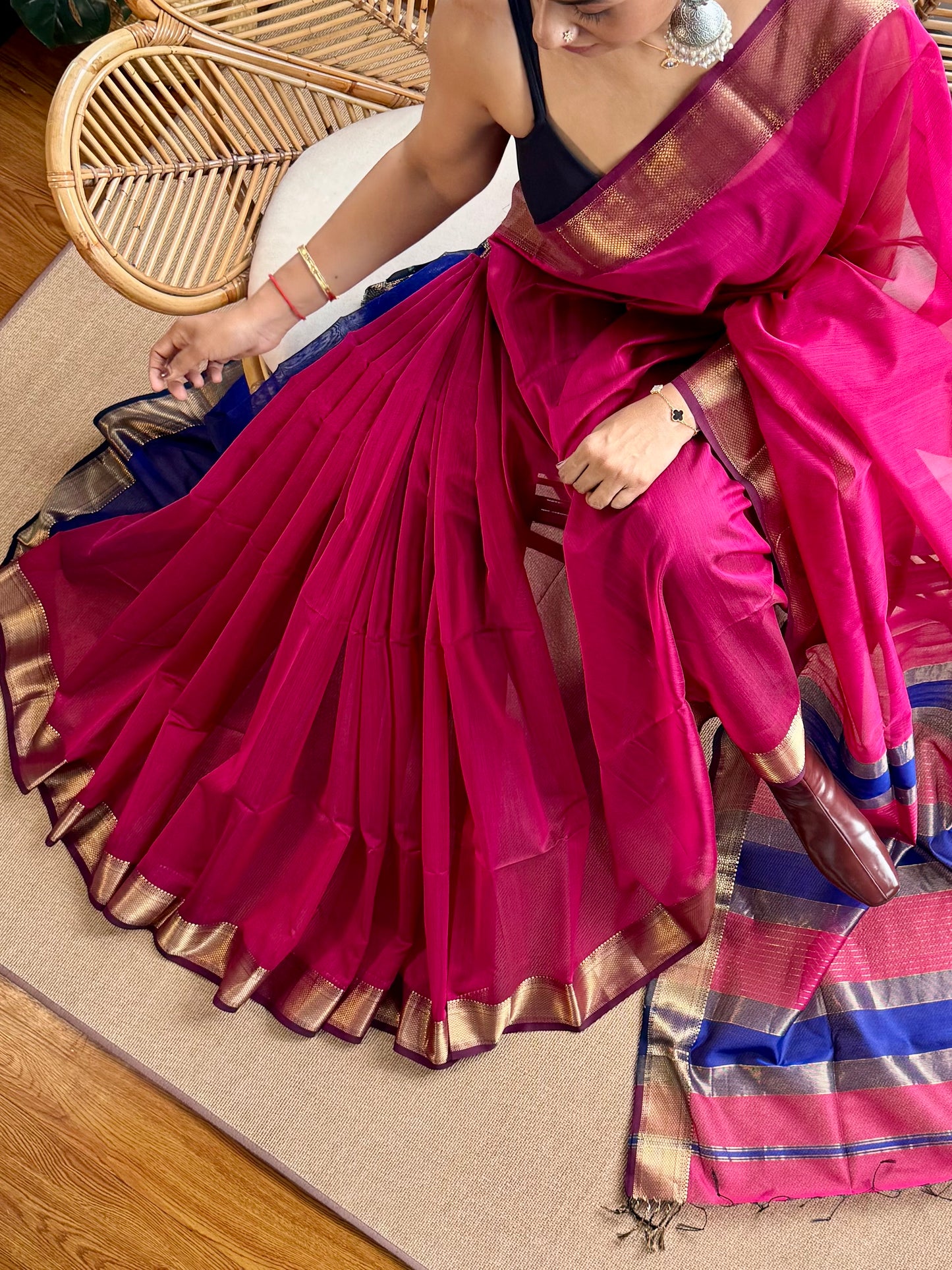 Classic Maheswar silk cotton saree