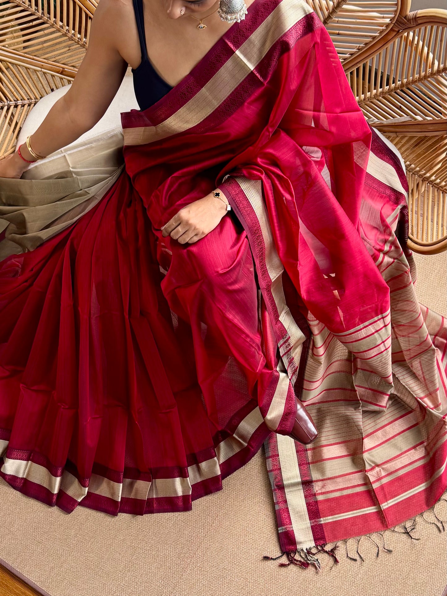 Classic Maheswar silk cotton saree