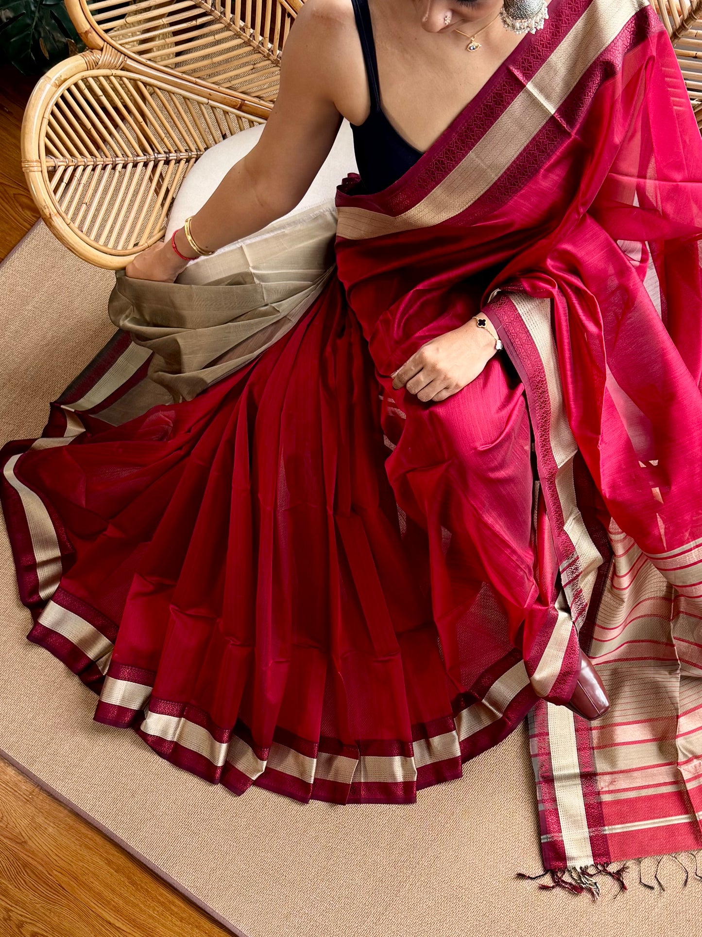 Classic Maheswar silk cotton saree