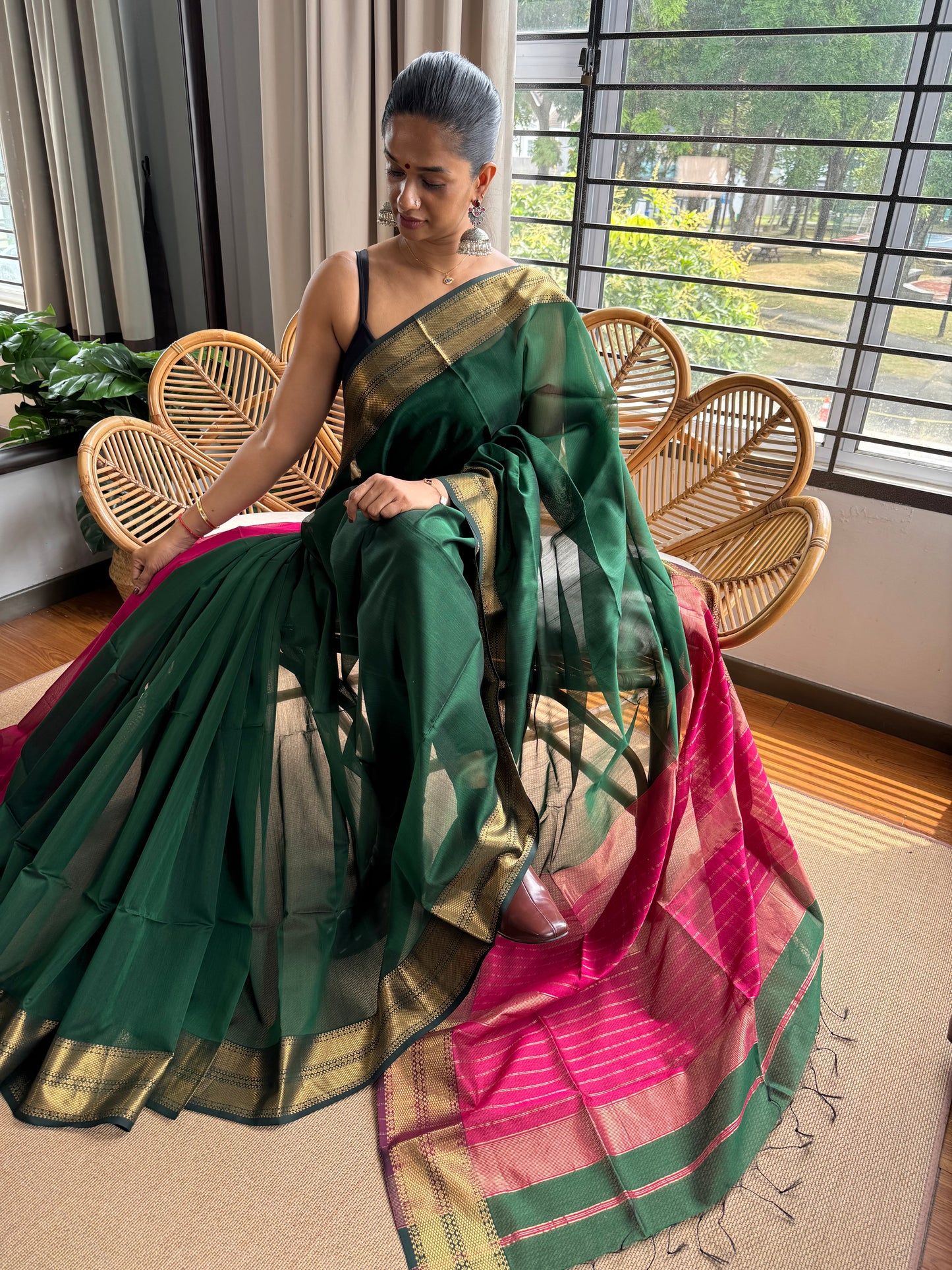 Classic Maheswar silk cotton saree