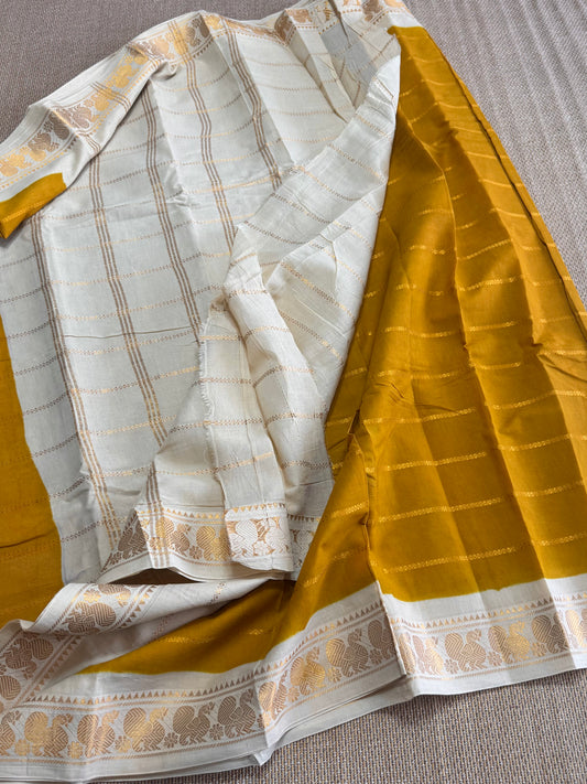 Sungudi cotton saree