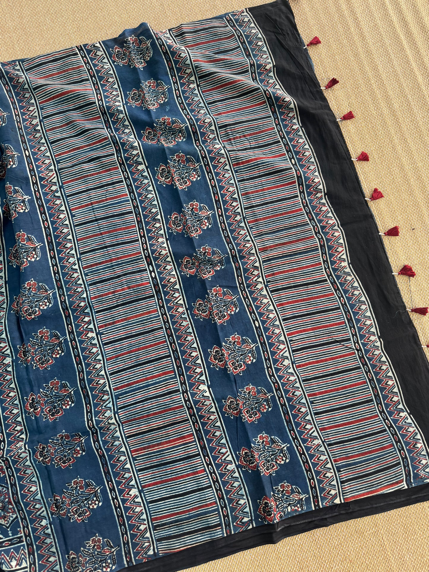 AJRAKH COTTON SAREE