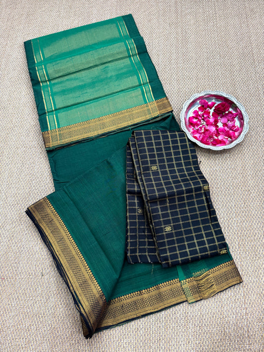 Handloom Mangalagiri Cotton Saree