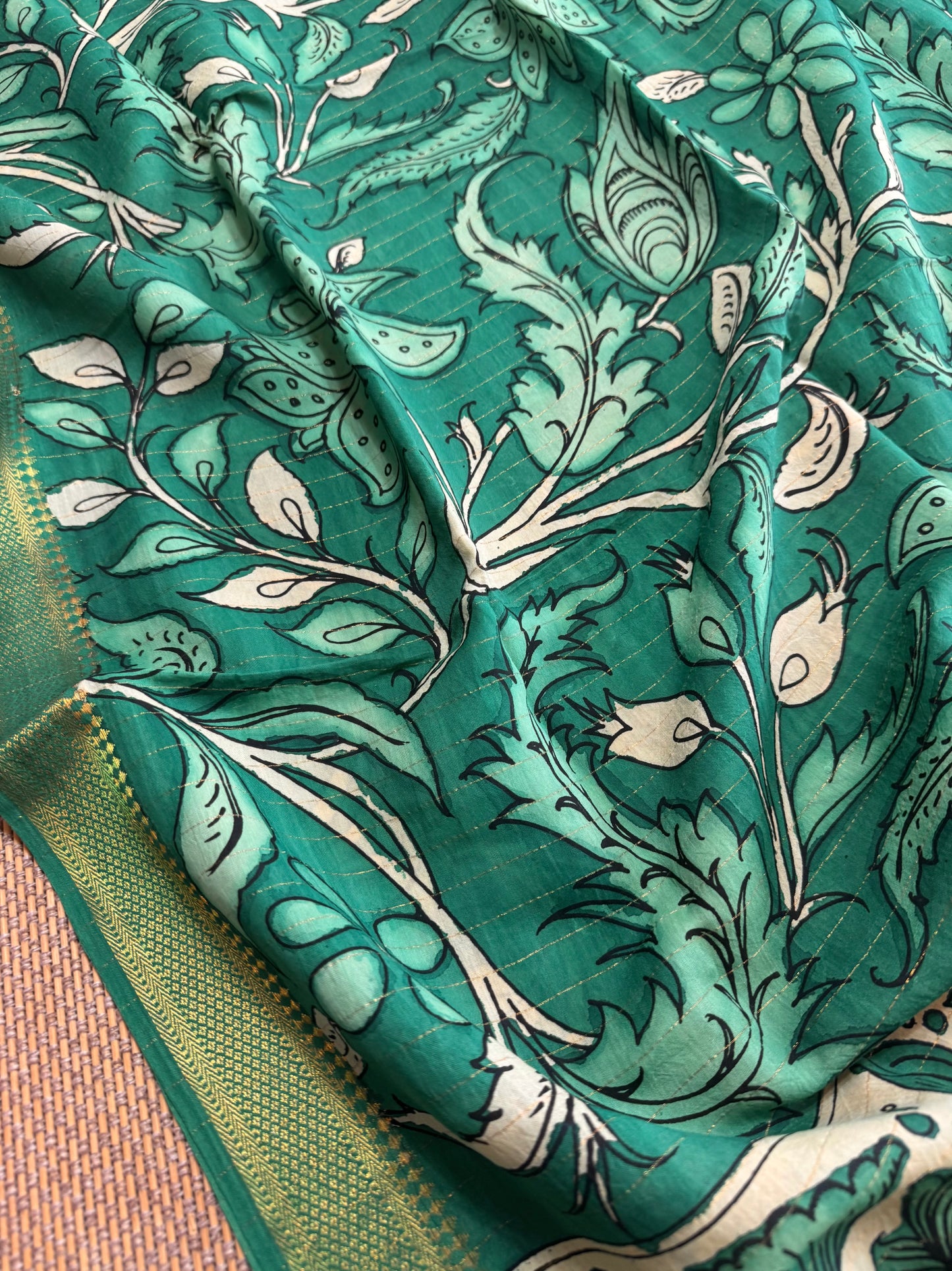 Pen Kalamkari shawl