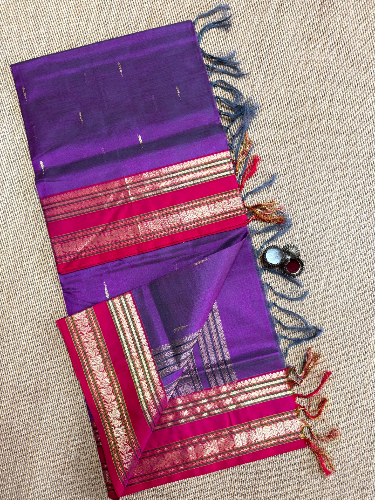 Soft Silk Cotton Saree( Malli mokku )