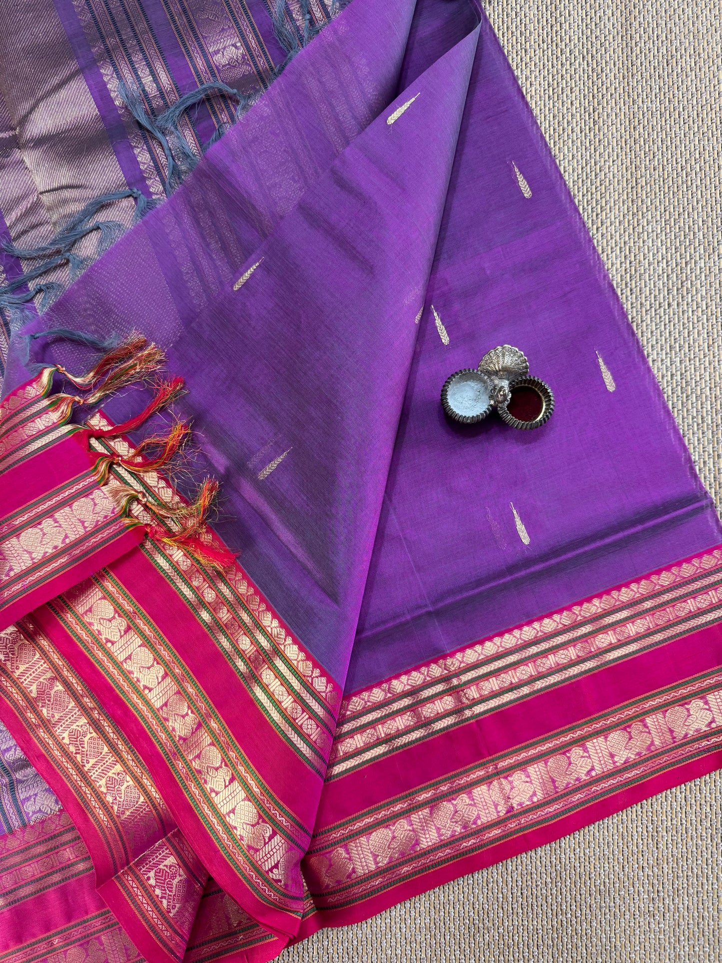 Soft Silk Cotton Saree( Malli mokku )