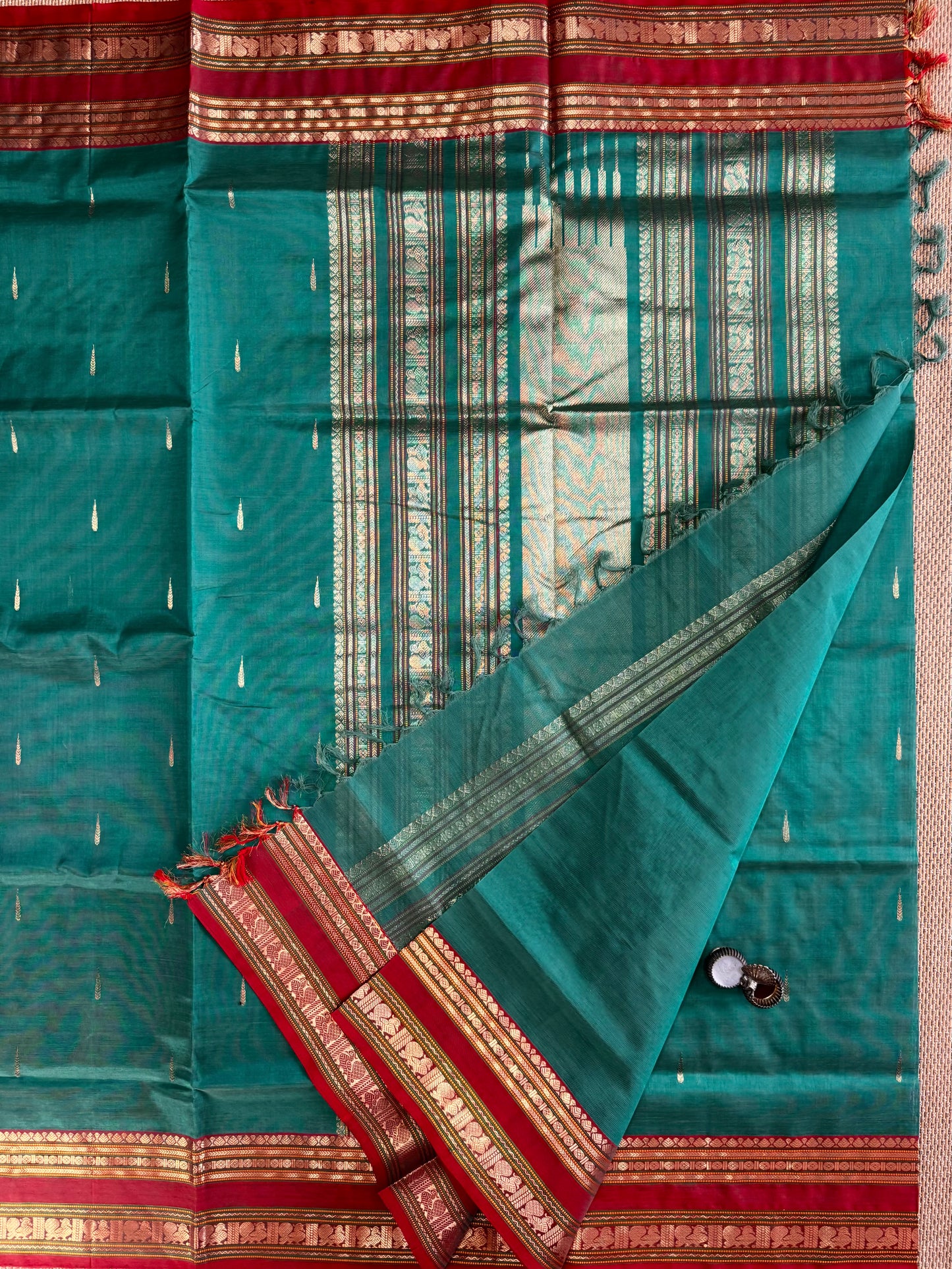 Soft Silk Cotton Saree( Malli mokku )