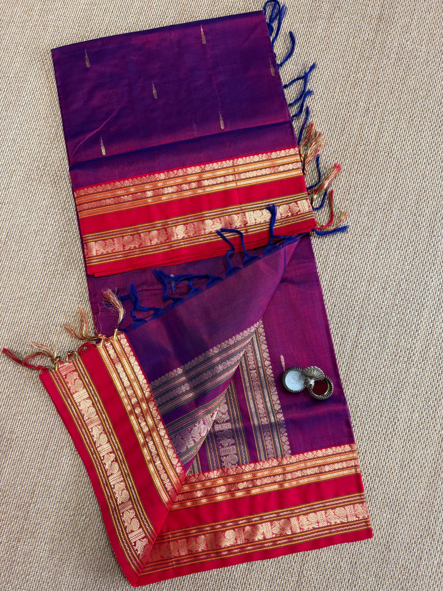 Soft Silk Cotton Saree( Malli mokku )