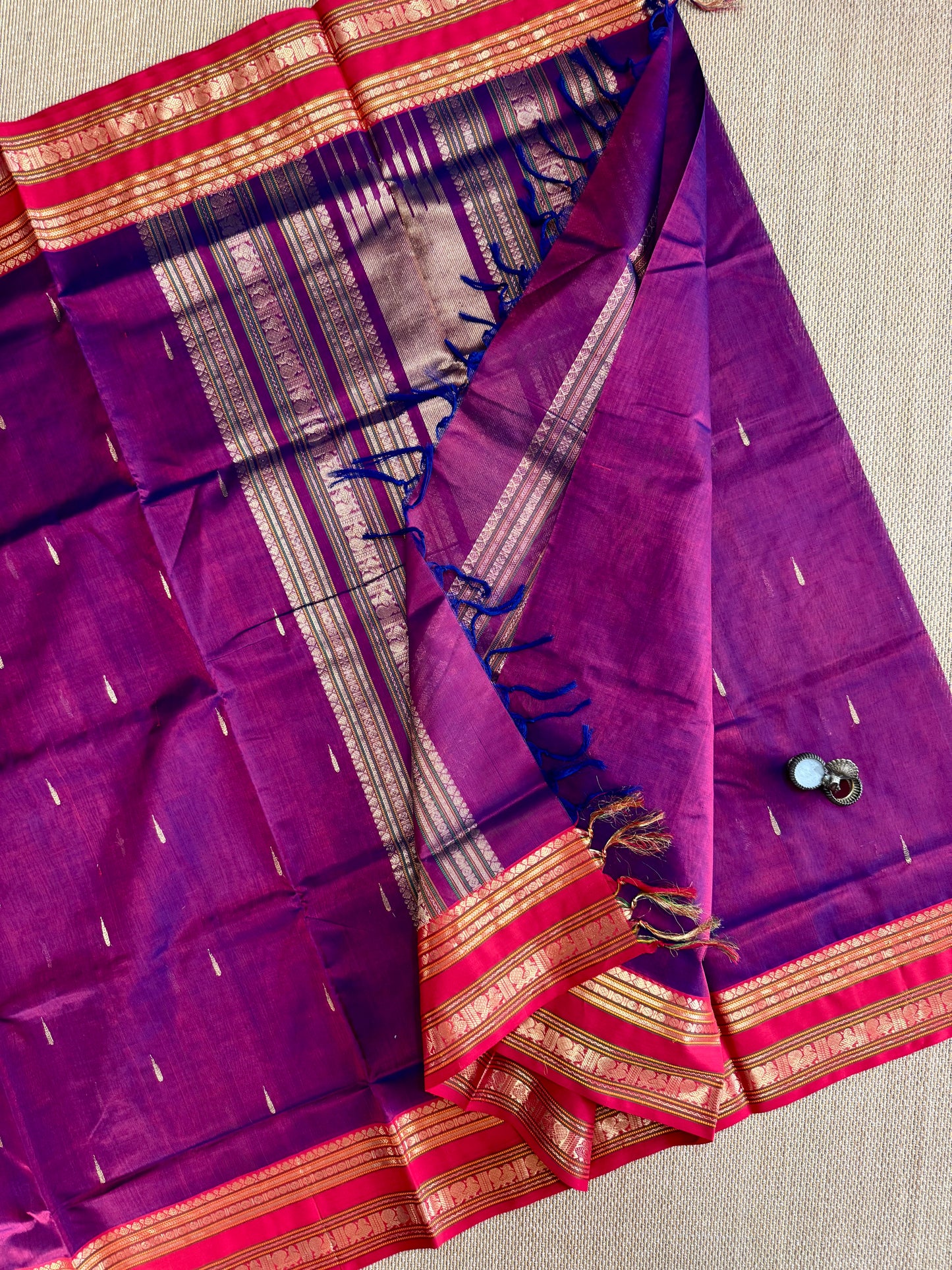 Soft Silk Cotton Saree( Malli mokku )